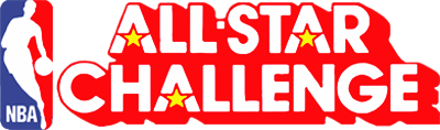 NBA All-Star Challenge logo for GameBoy